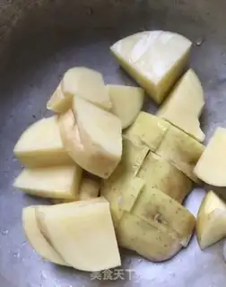 Make Bean-fruit potato steak step 4