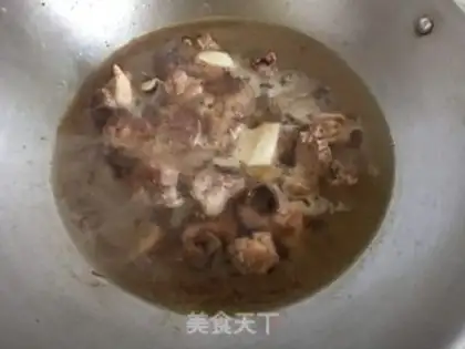 Make Bean-fruit potato steak step 6