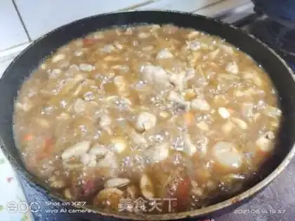 Make Rotten cabbage and chicken step 1