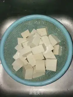 Make Oily tofu step 2