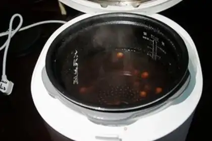 Make Red Bean Lotus soup step 5