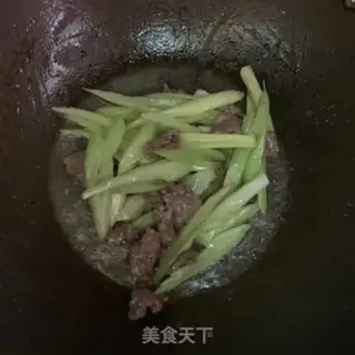 Make Celery beef step 6