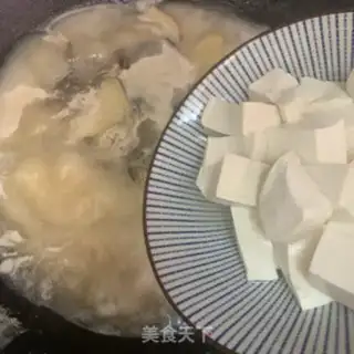Make Tiger tofu fish soup step 8
