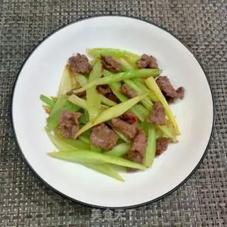 Make Celery beef step 8