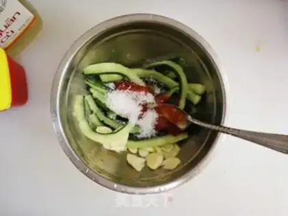 Make Korean chili cucumber step 7