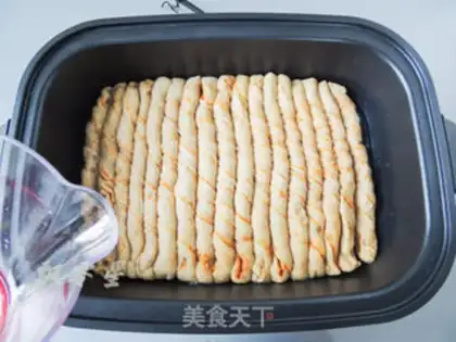 Make Fried omelet with hot sauce step 11