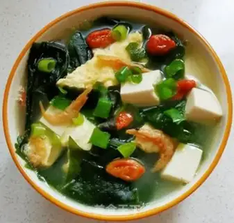 Make Soup with tofu step 12