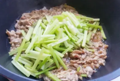 Make Celery rice powder step 2