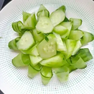 Make Cucumber egg salad step 5