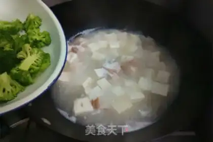Make Shrimp tofu soup step 9