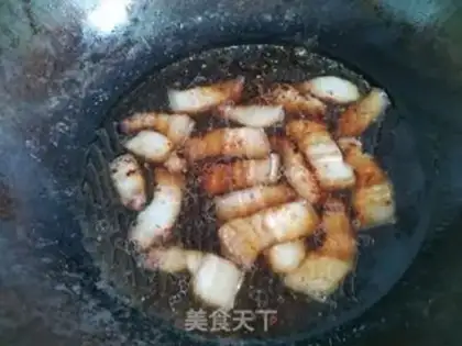 Make Garlic meat step 3