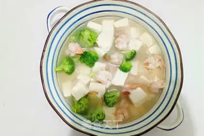 Make Shrimp tofu soup step 11