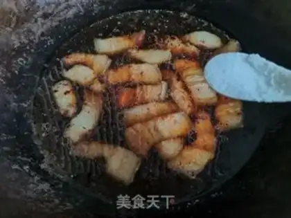 Make Garlic meat step 4