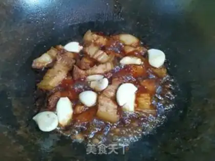 Make Garlic meat step 5
