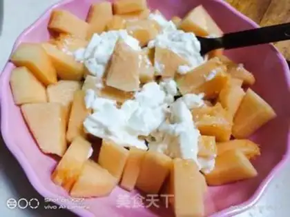Make Sour-milk papaya step 2