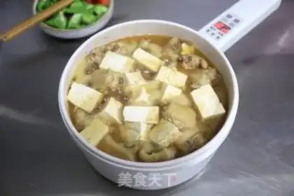 Make Chicken wings, tofu step 6