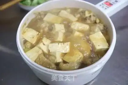 Make Chicken wings, tofu step 8