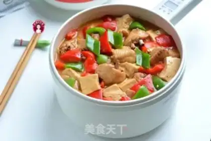 Make Chicken wings, tofu step 10