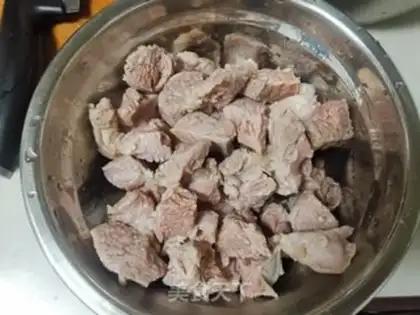 Make Curry beef step 0