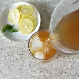 Make Lemon iced tea step 10