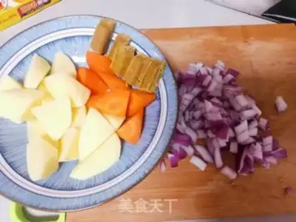 Make Curry beef step 3