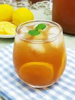 Make Lemon iced tea step 12