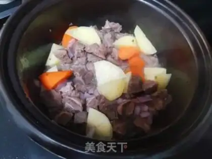 Make Curry beef step 5
