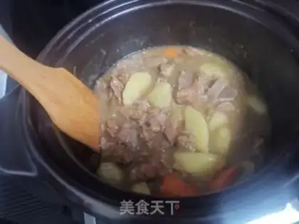 Make Curry beef step 7