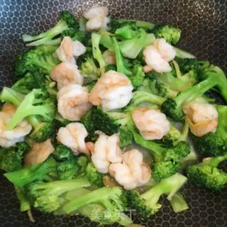 Make Shrimp broccoli step 8