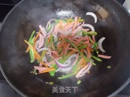 Make Fried noodles step 3