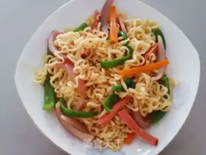 Make Fried noodles step 5