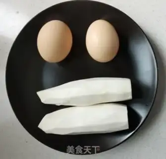 Make White fried eggs step 0
