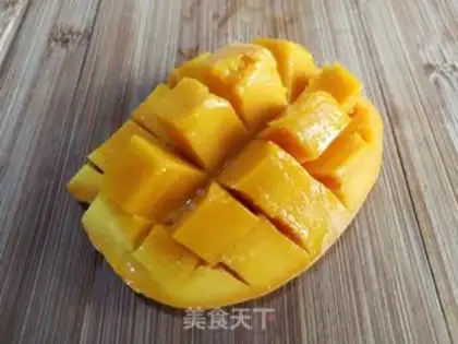 Make Milk Mango Simirou step 3