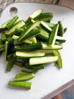 Make Precious cucumber step 2