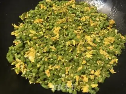 Make Soybeans egg dumplings step 2