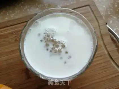 Make Milk Mango Simirou step 4