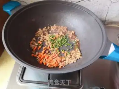 Make Tofu meat and eggs step 7
