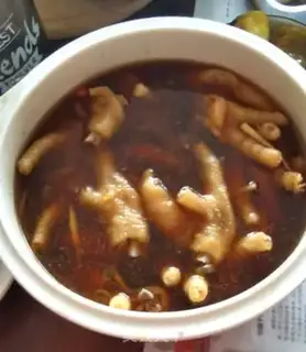 Make Pistol-fruit chicken claws step 16