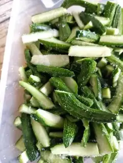 Make Precious cucumber step 4