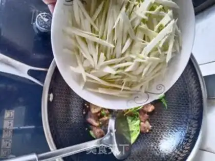 Make White fried meat step 5