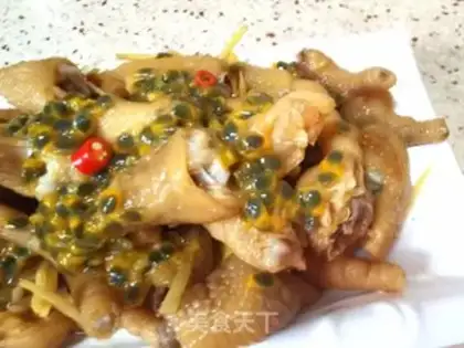 Make Pistol-fruit chicken claws step 19