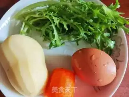 Make Roasted egg salad step 1
