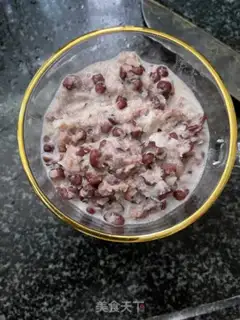Make Mango red bean ice step 8