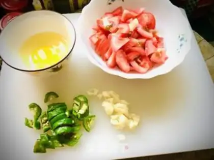 Make Tomato egg noodles step 0