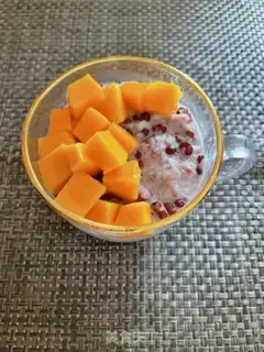 Make Mango red bean ice step 10