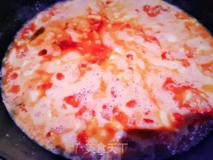 Make Tomato saloon step 4