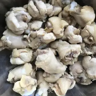 Make Freckles, chicken crumbs step 4