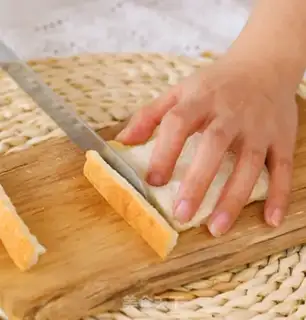 Make Low-calorie-fat sandwich step 1