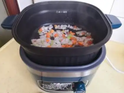 Make Gold fried rice step 3
