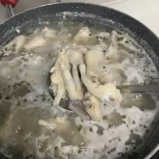 Make Porridge lemon chicken claws step 3